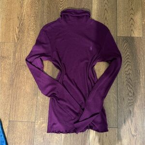 Vintage  Ralph Lauren Stretch Jersey Turtleneck